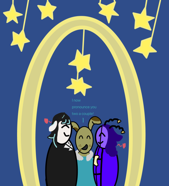 Ifishhii and cress’s wedding!