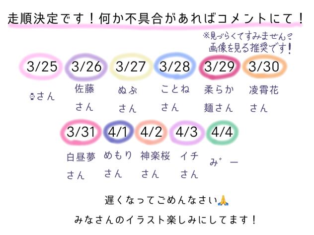 走順はこちら！