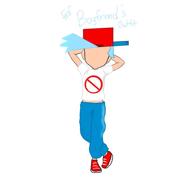 Fnf Boyfriend’s outfit