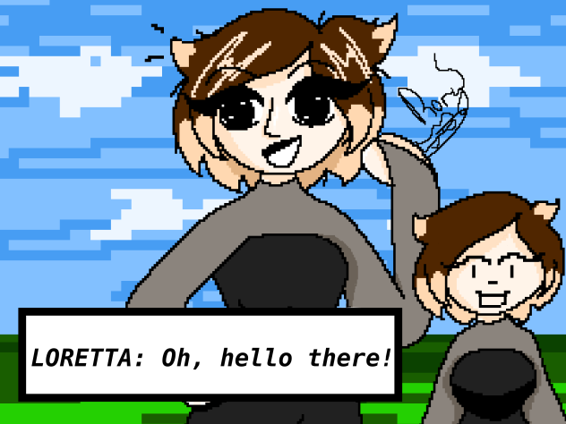 LORETTA PIXELATED