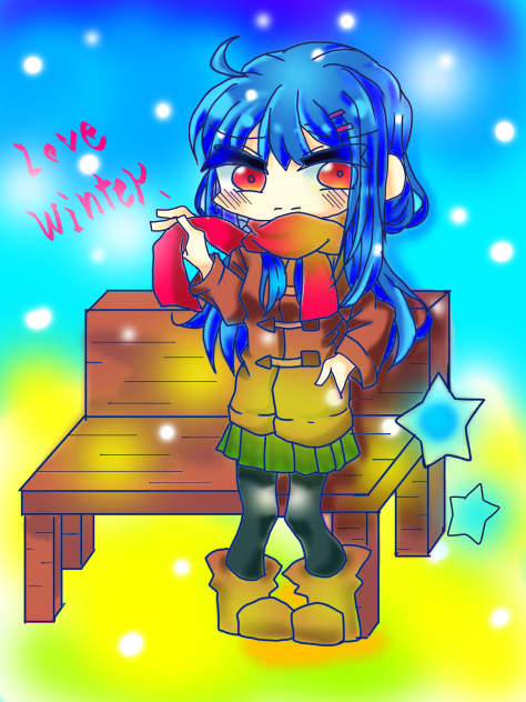 寒いなら‥こ、こっち来なさいよ‥