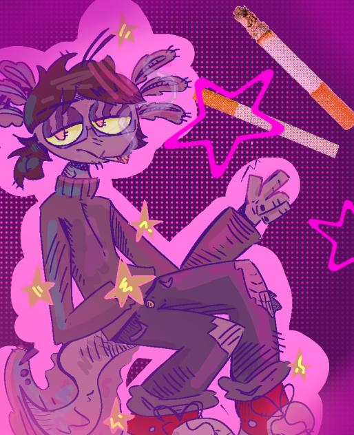 Caffeine overdose fan-art!