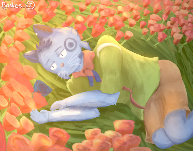Roses fields