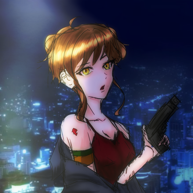 Beyza様の線画塗らせて頂きました♡