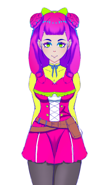 ibispaint -fantasy anime princess