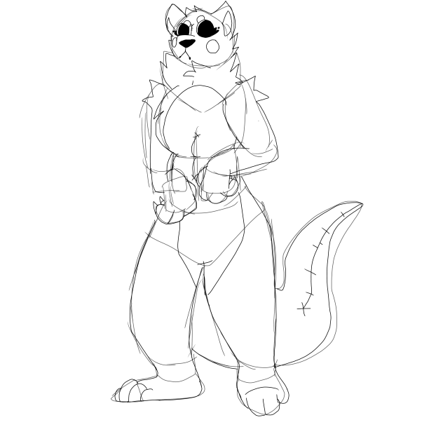 New poppy playtime oc sketch