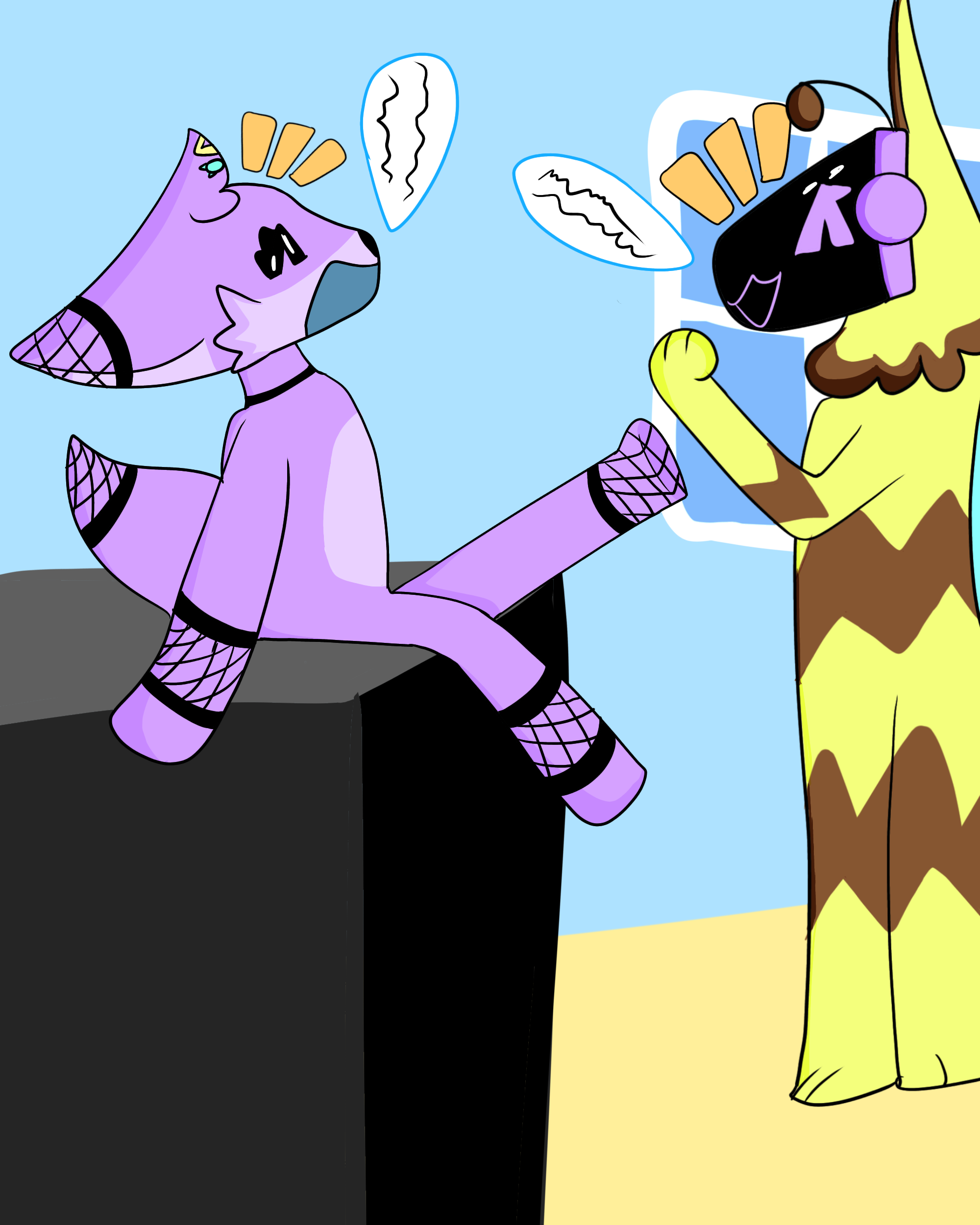 Zara and lavender - ibisPaint