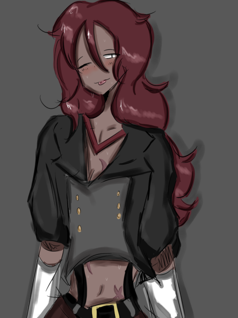 Bro with his hair down 🧍