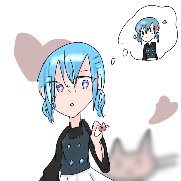 最近お洒落に目覚めたマイちゃん