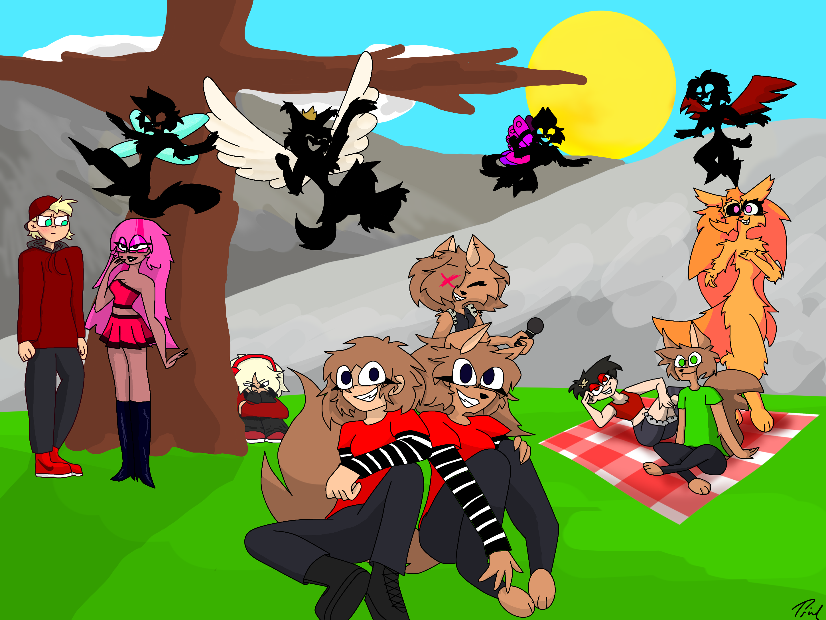 my characters - ibisPaint