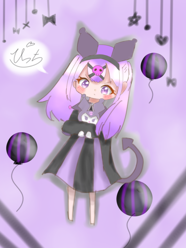くろみちゃんモチーフ ミニキャラ - ibisPaint