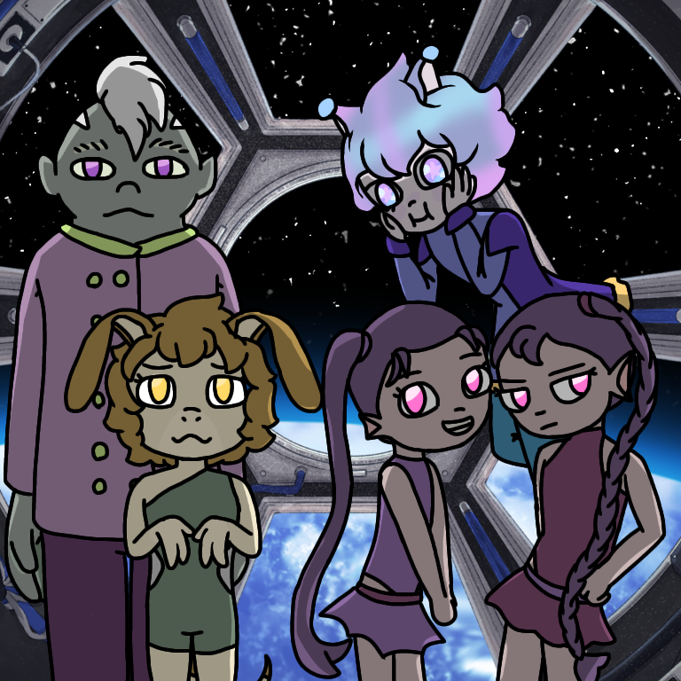 3 Aliens - ibisPaint