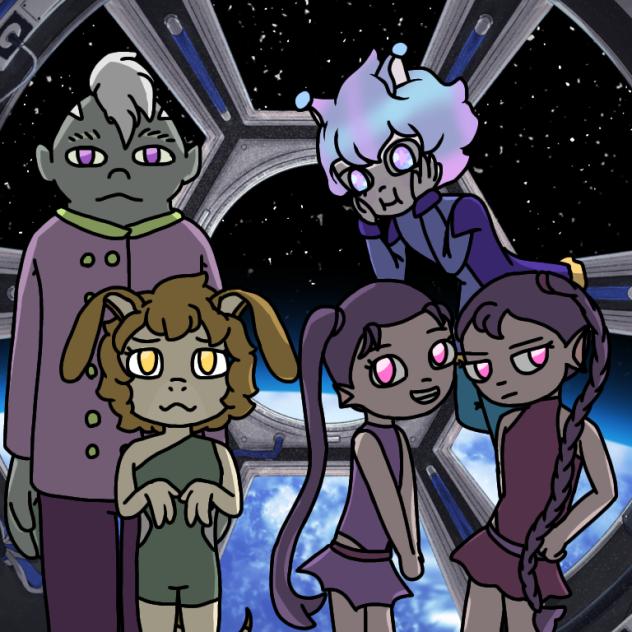 3 Aliens - ibisPaint