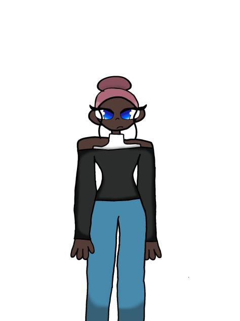 I drew da base irl but I drew over it 😆