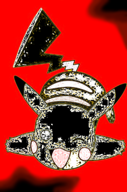 creepy  Pikachu