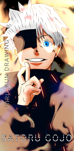 Satoru Gojo - ibisPaint