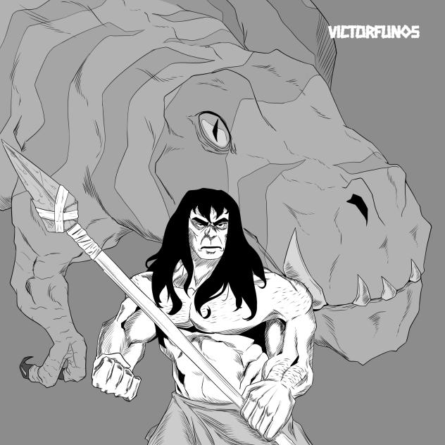 Inktober nomadic #primal #fanart