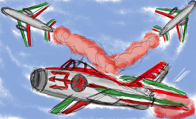 red devil's f84f