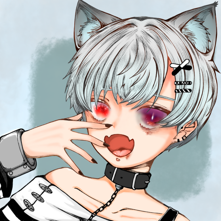 囚人番号０１ 猫又 Ibispaint