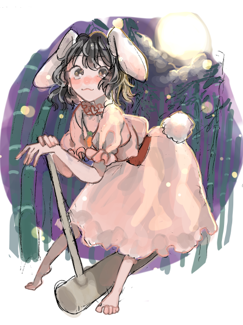 東方ワンドロ　因幡てゐ