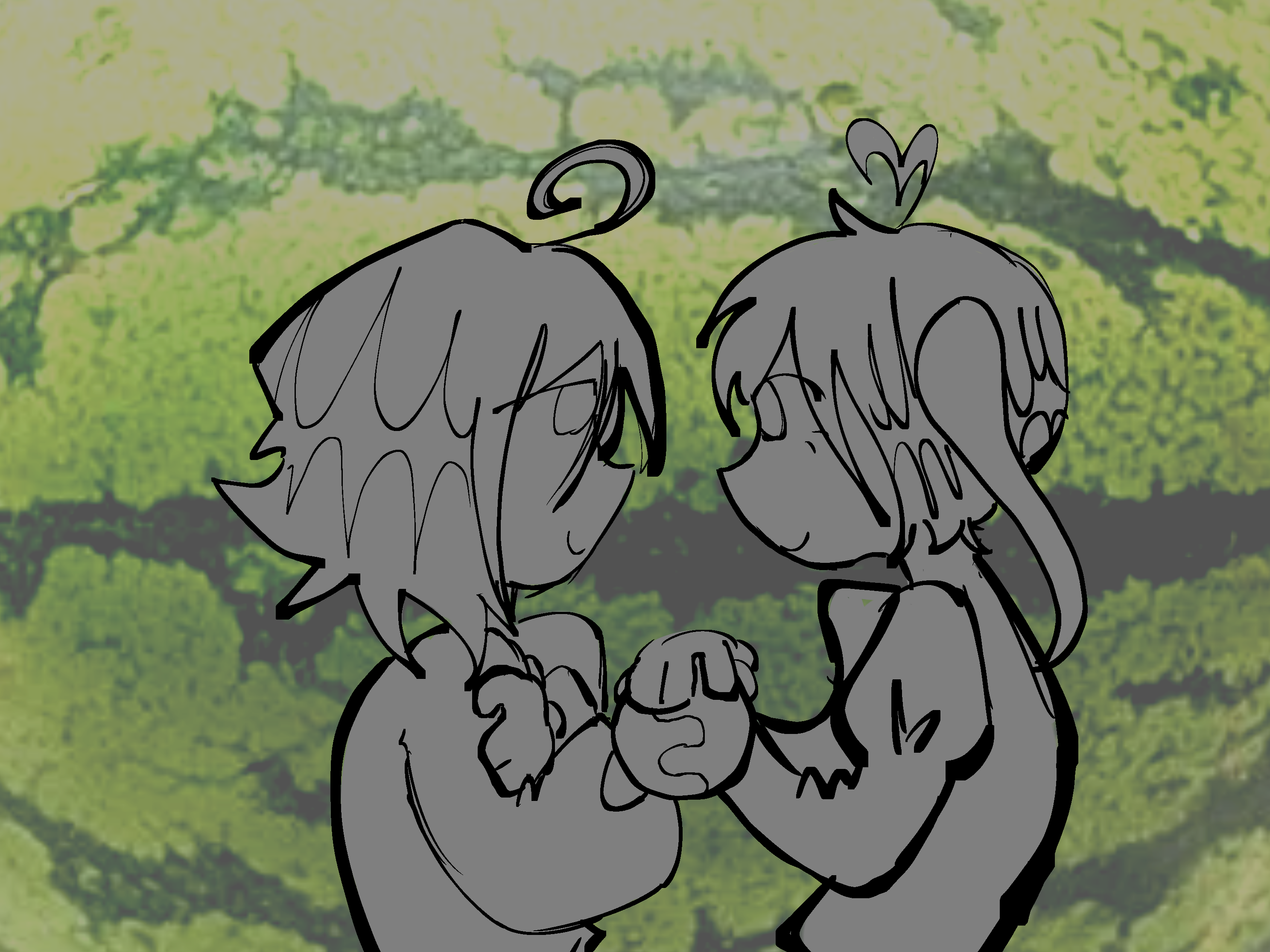 Bully me into coloring it - ibisPaint