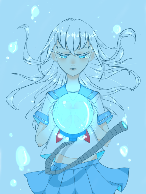 海の中