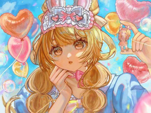 Ccroquette様風イラスト練習  💕