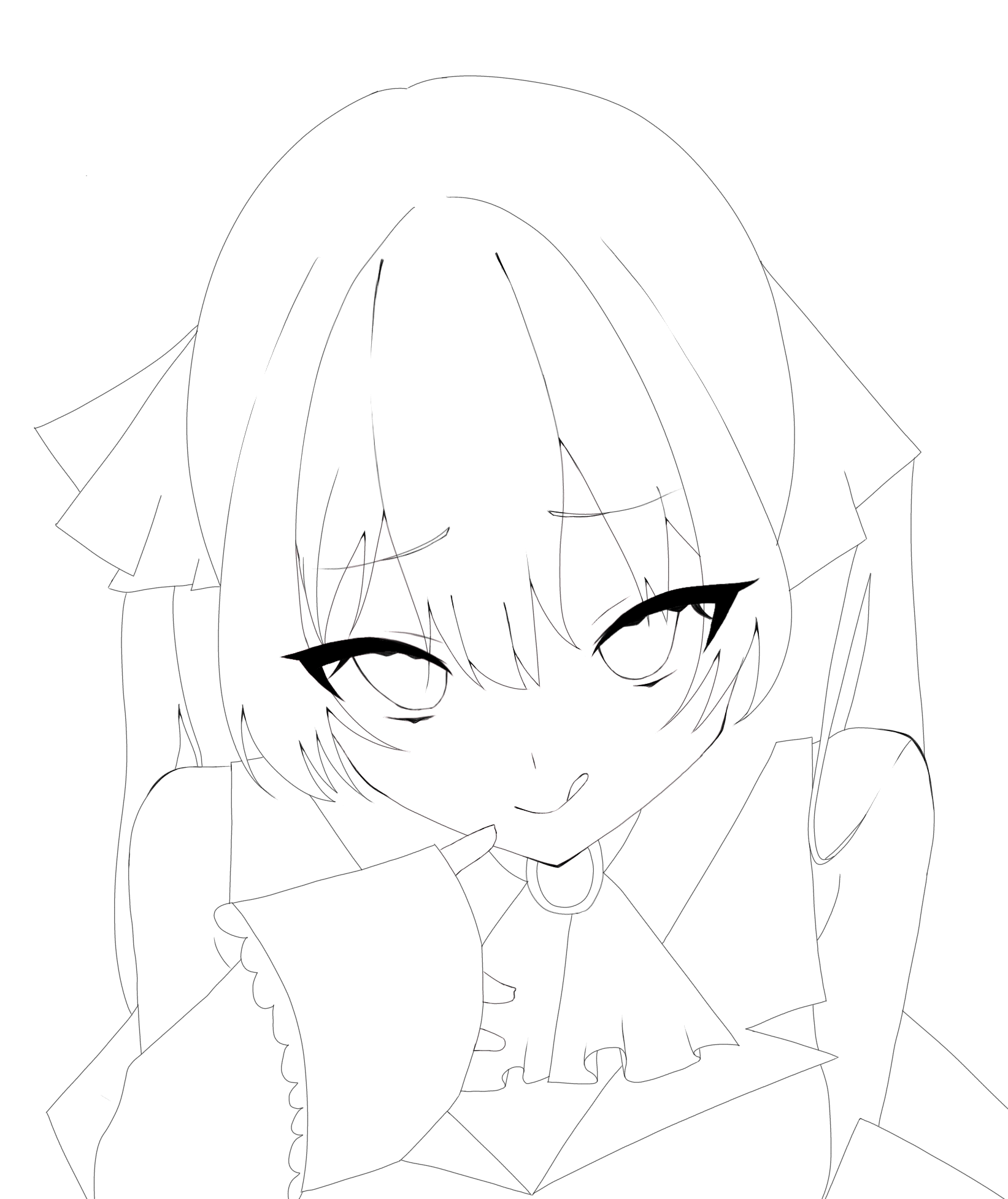 𝒜𝓱𝓸𝓨.ᐟ線画 - ibisPaint