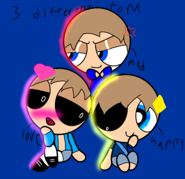 3 different Tom's