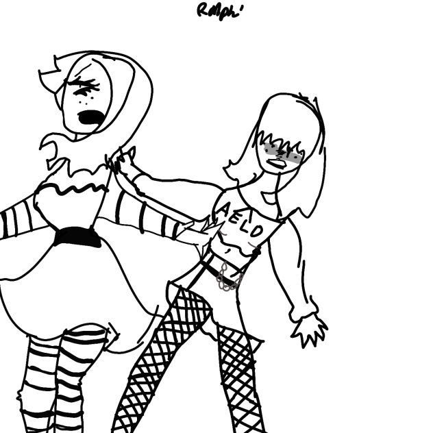 the fight - ibisPaint