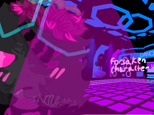 Scene Azure! (Forsaken art collab)