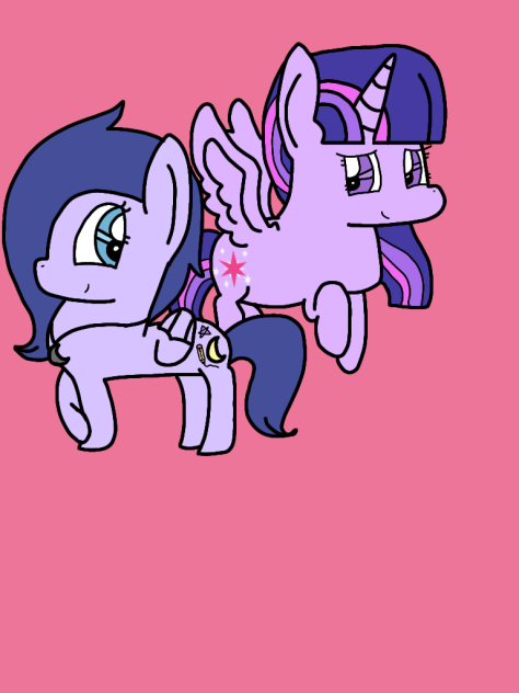 My Pony character with Twilight Sparkle