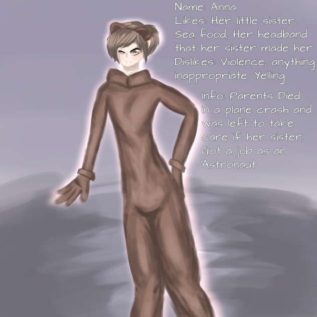 My first time drawing without outlines