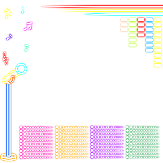 border neon