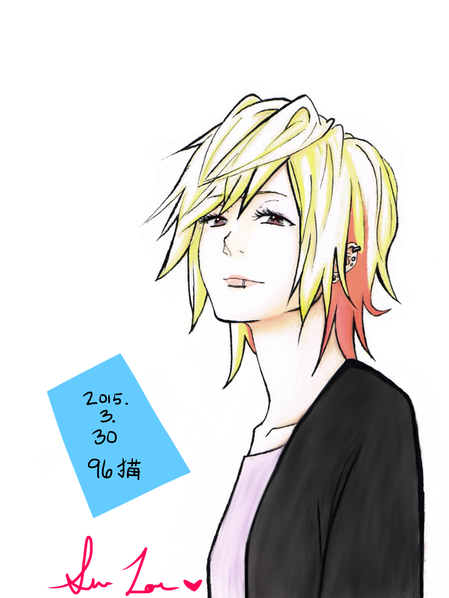 お誕生日おめでとございます 96猫さん Ibispaint