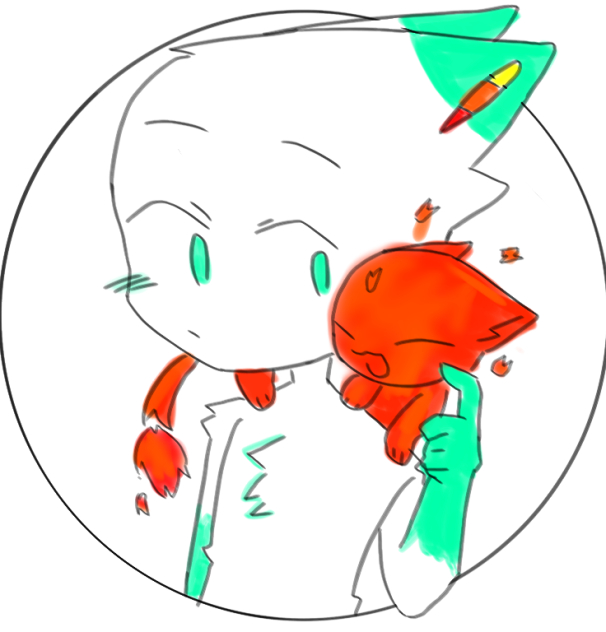 colap with cat