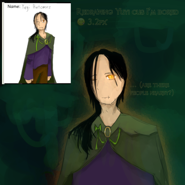 Yuyi redraw!!!! (It’s night o-o)