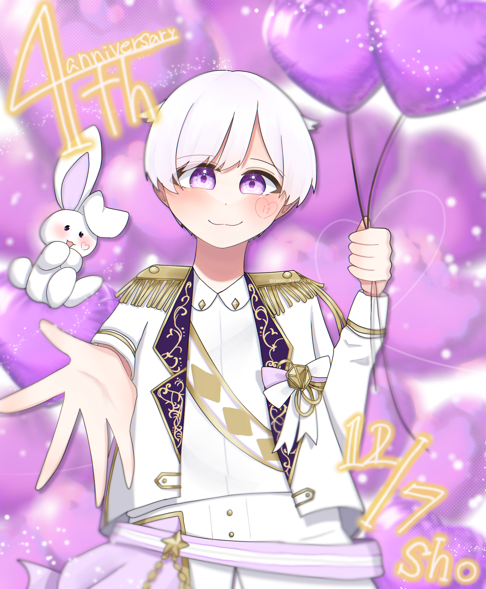 世界一幸せ者な初兎の4周年 - ibisPaint