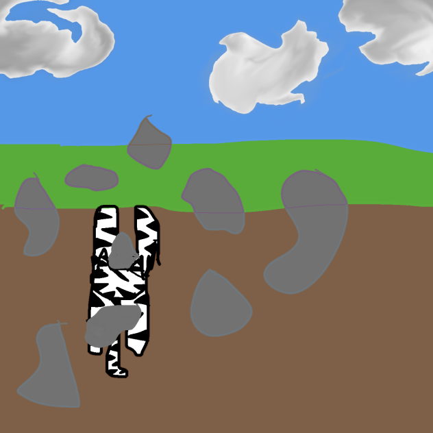 Rocks falling from the sky