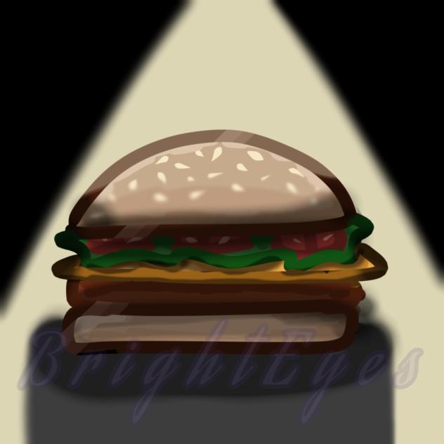 THE Burger - ibisPaint