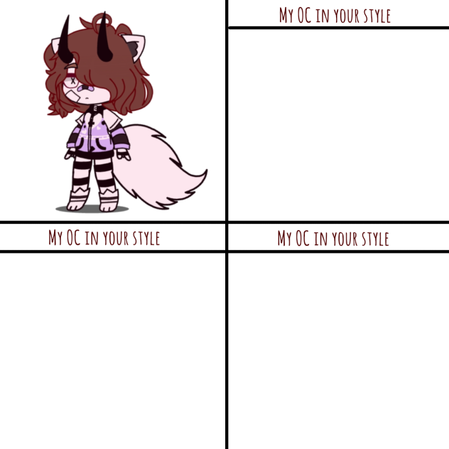 My OC in your style