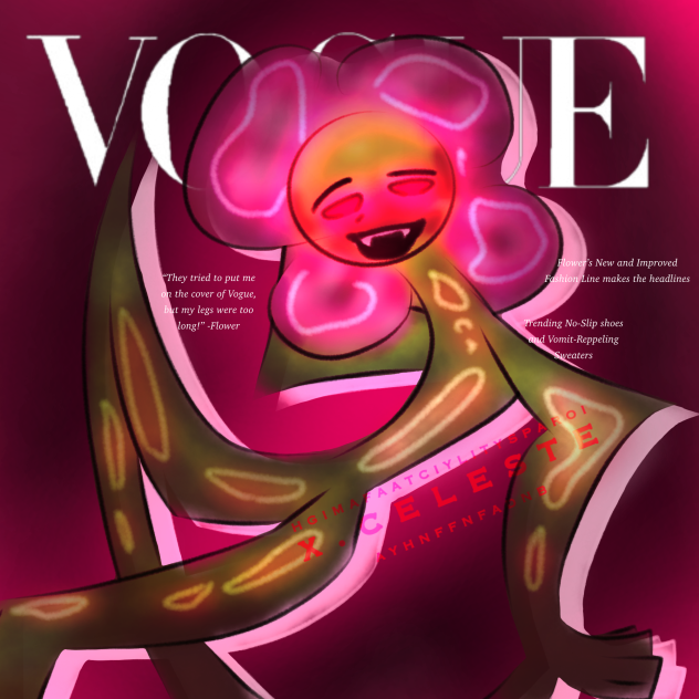 Flower got on Vogue!!😍😍😍