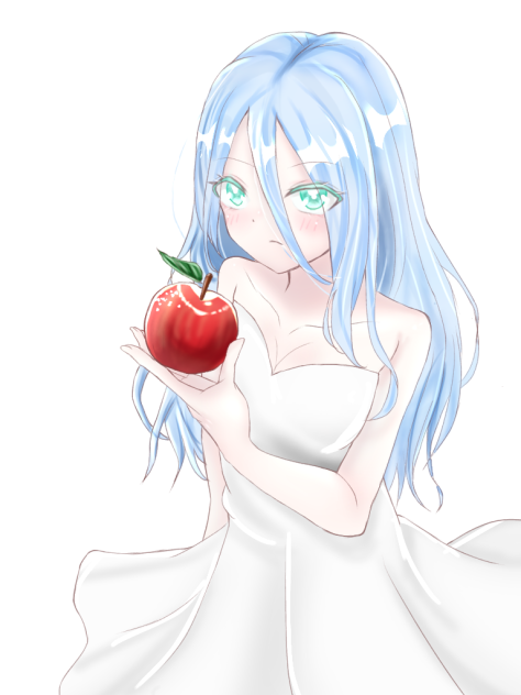 りんごと女の子