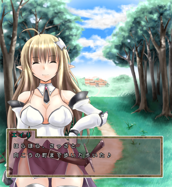 ノベルゲーム風