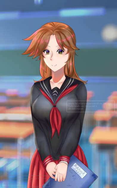 Lawrence as an anime girl 😱💀
