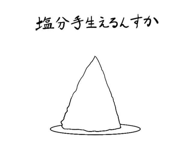 塩分手生えるんすか