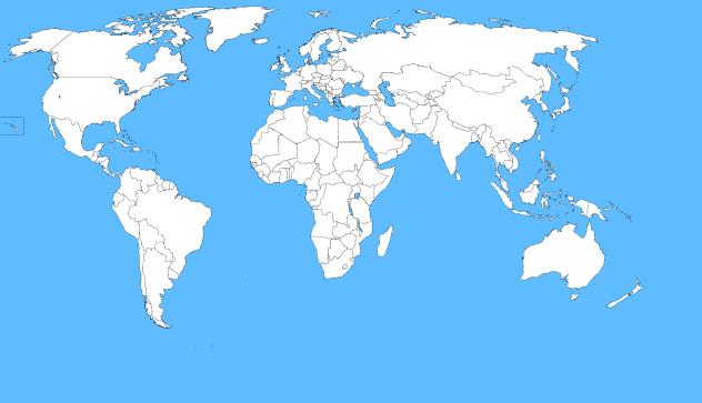 2025 world map
