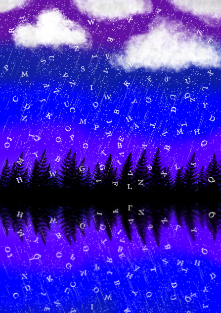 Alphabet rain ☔️