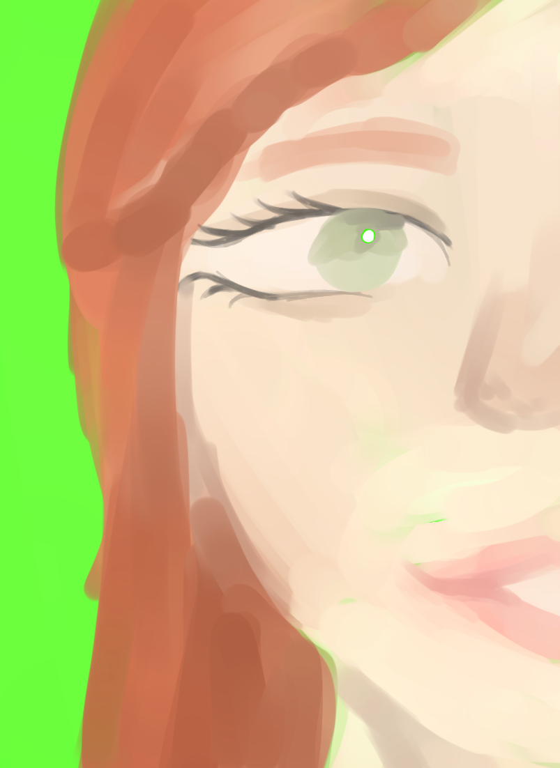 1 side face practic - ibisPaint