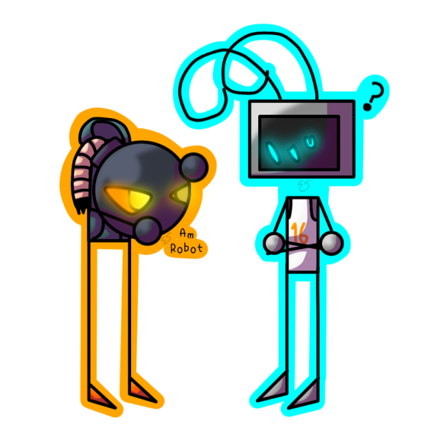 Whitty x hex “am robot”